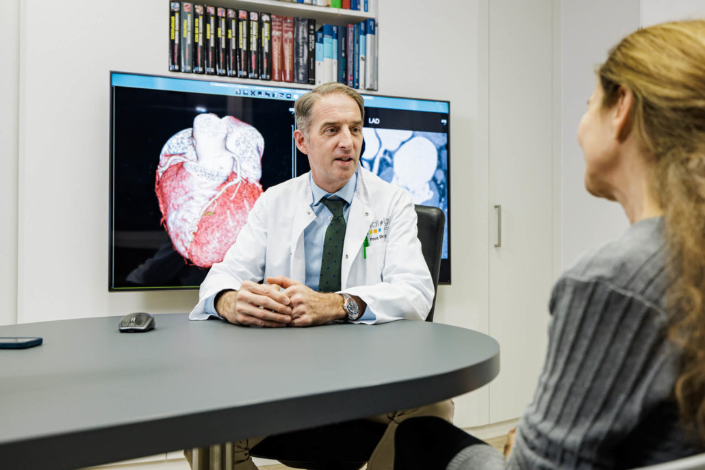 Befundbesprechung Herz-Diagnostik mit Prof. Dr. med. Herzog