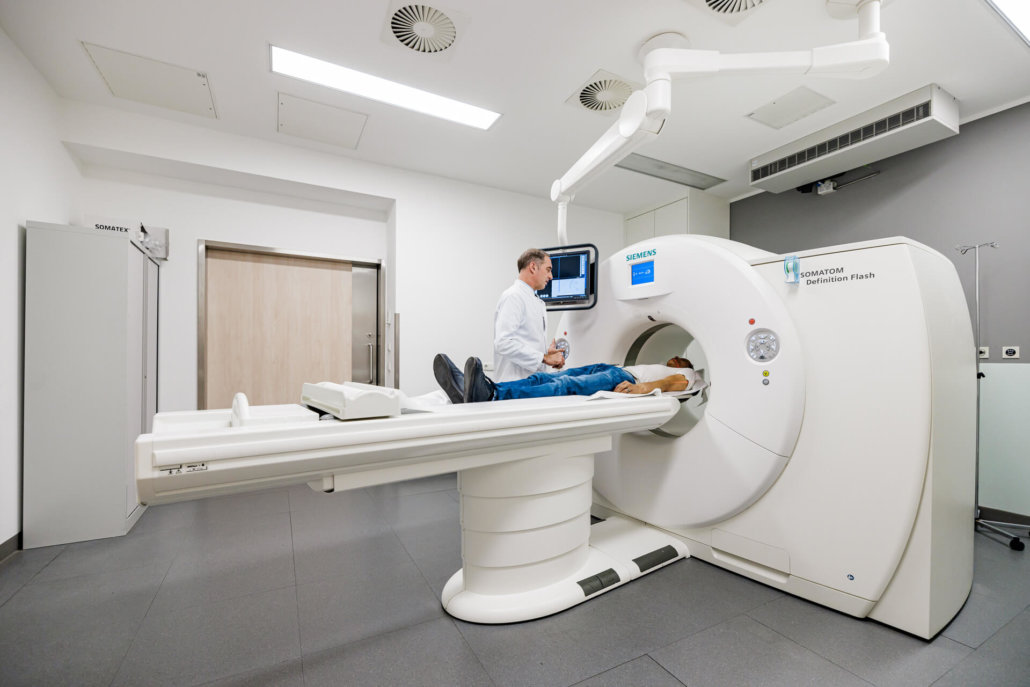 CT Untersuchung mit Prof. Dr. Herzog