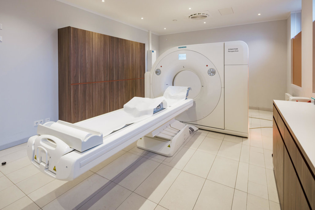 Technische Ausstattung CT am Standort Unterschleissheim