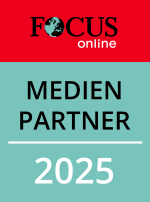 Siegel Focus online Medienpartner 2025