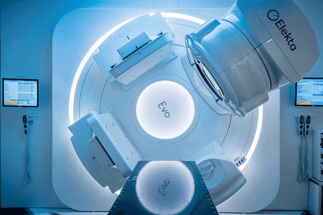 Ein Bild des neuen Elekta Evo bei Life Beam Radiologie München