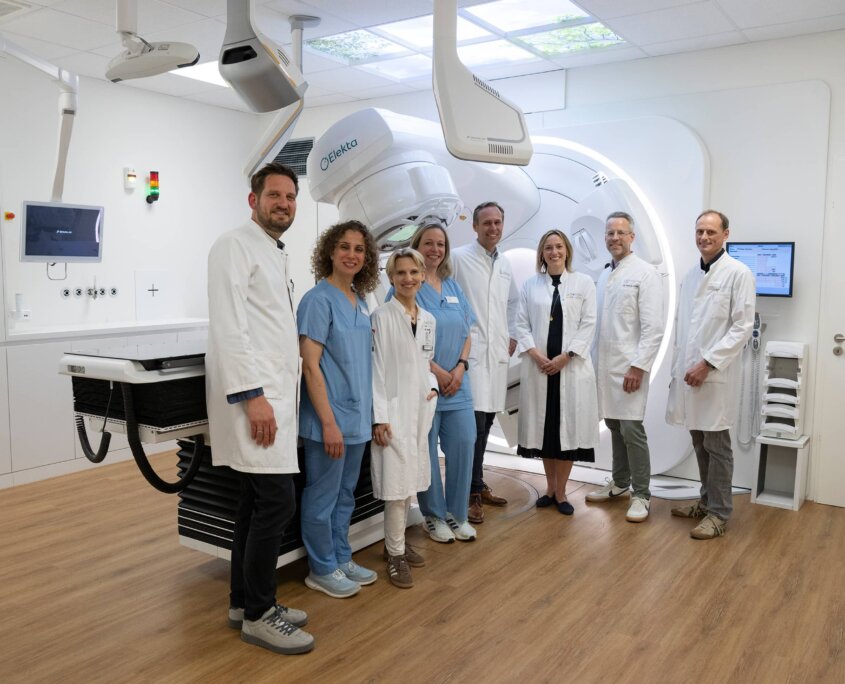 Das Team Life Beam der Strahlentherapie Schwabing